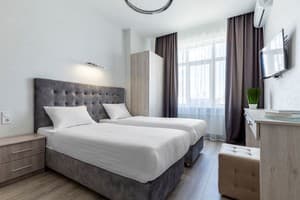 Апарт-отель Barasport city apartments. Апартаменты двухместный Standart Silver Style 3