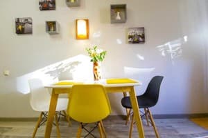 Квартира Home Hotel на Подоле ул. Волошская, 51/27. Апартаменты 4-местный Двухкомнатная на ул. Волошская, 51/27 8